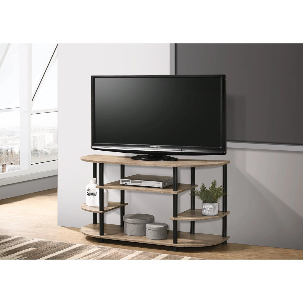 Engineered Wood TV Stand in Sandstone Tan G2902
