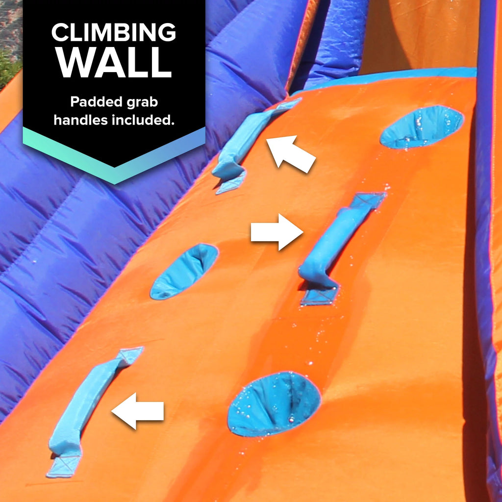13.8' Inflatable Water Slide with Heavy Duty Blower W258926