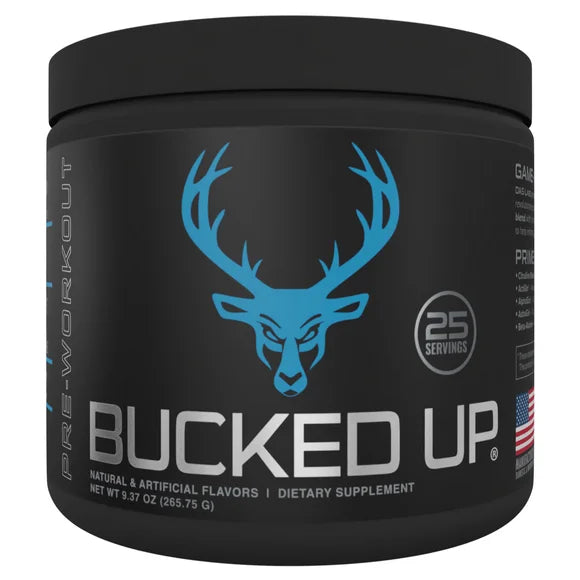 Blue Raz Pre-Workout Powder with Vitamin B12 & 200mg Caffeine, 25 Servings B91866