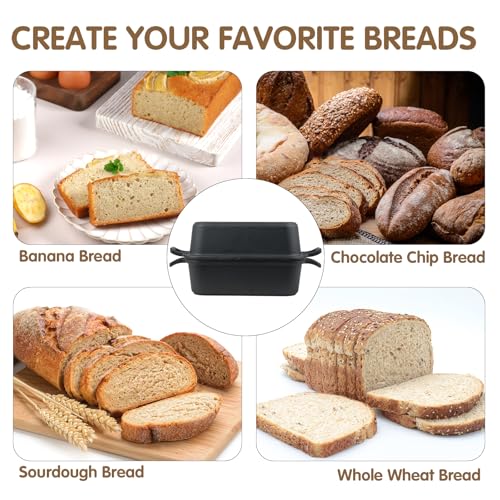 Cast Iron Loaf Pan with Lid 9x5 Inch H51136