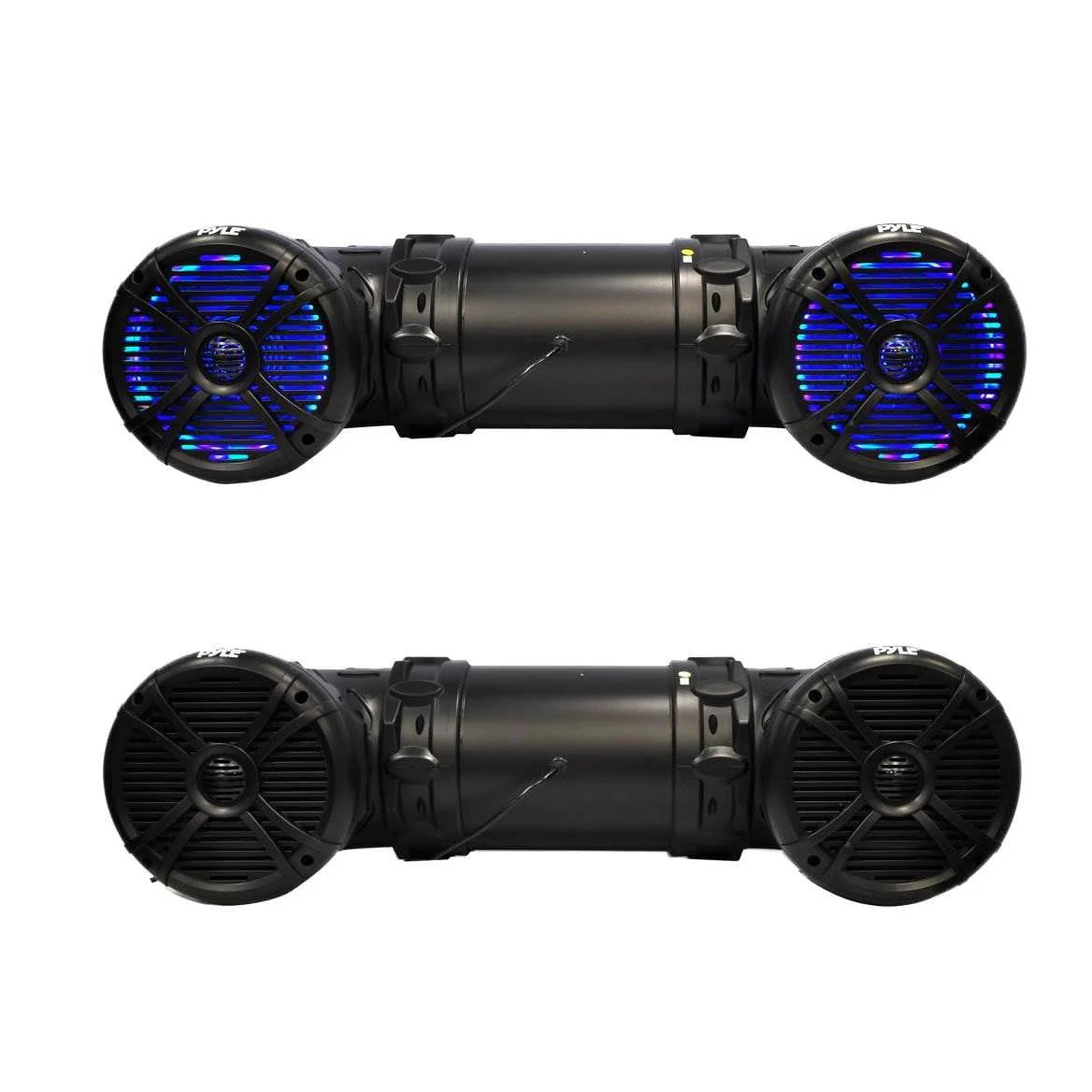 6.5 800W Waterproof Marine Bluetooth LED Light Speakers T378