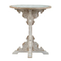 Round Wooden Carved Table Z2269