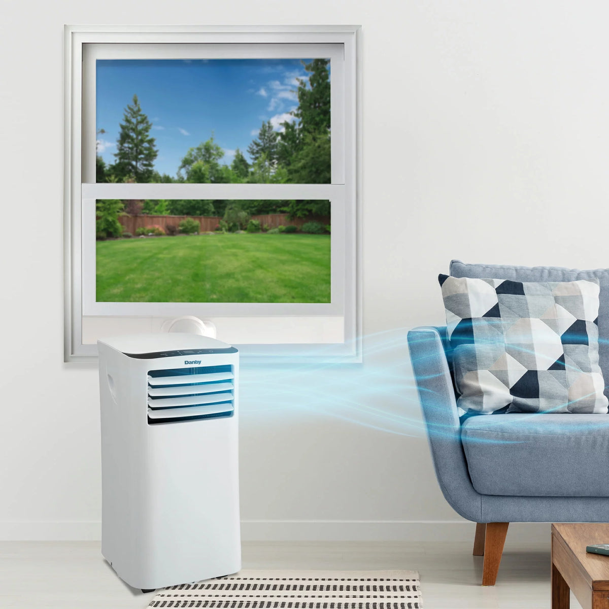 5300 BTU 3-in-1 Portable AC in White I203