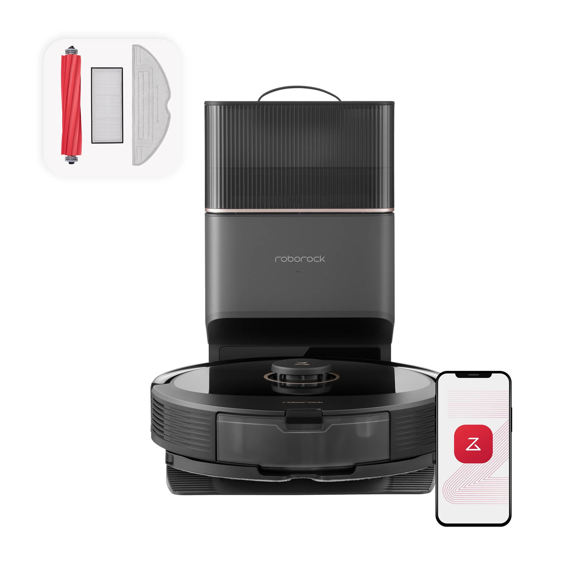 Robot Vacuum and Mop with Self-Emptying X28439