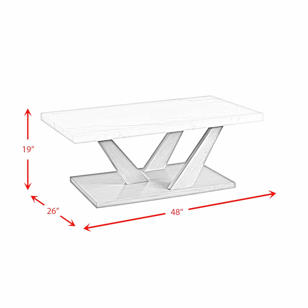 Grey Rectangular Coffee Table I39219