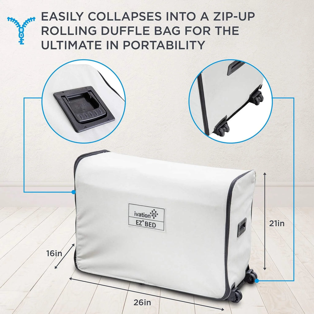 Self Inflating Twin Air Mattress with Built In Pump I335534