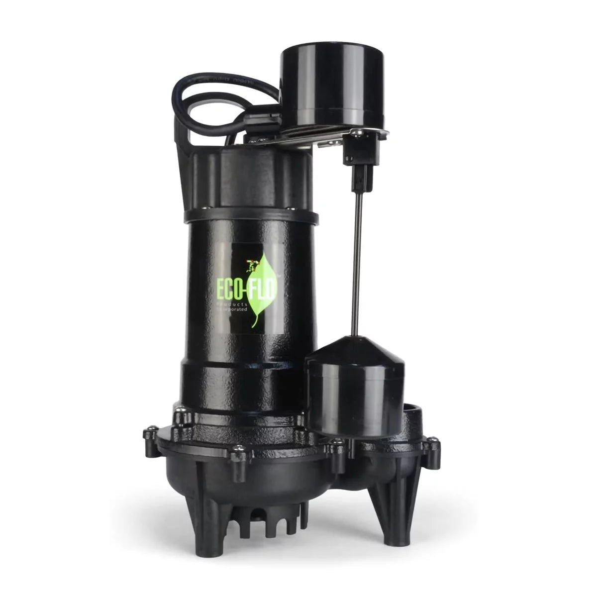 Cast Iron Submersible Sump Pump, 1/2 Horsepower, Vertical Switch I45831