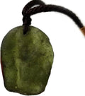 Raw Stone Pendant Rope Necklace S301266