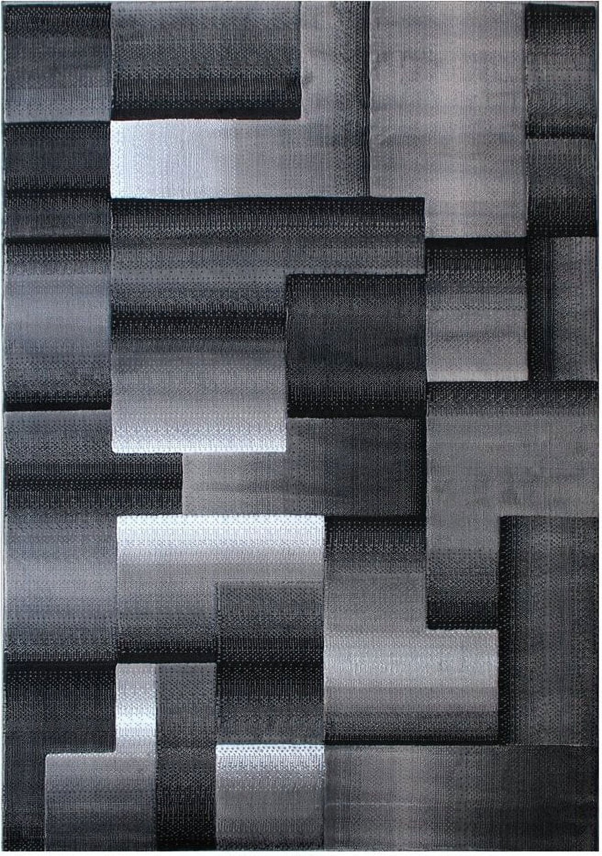 Abstract Geometric Area Rug Z749