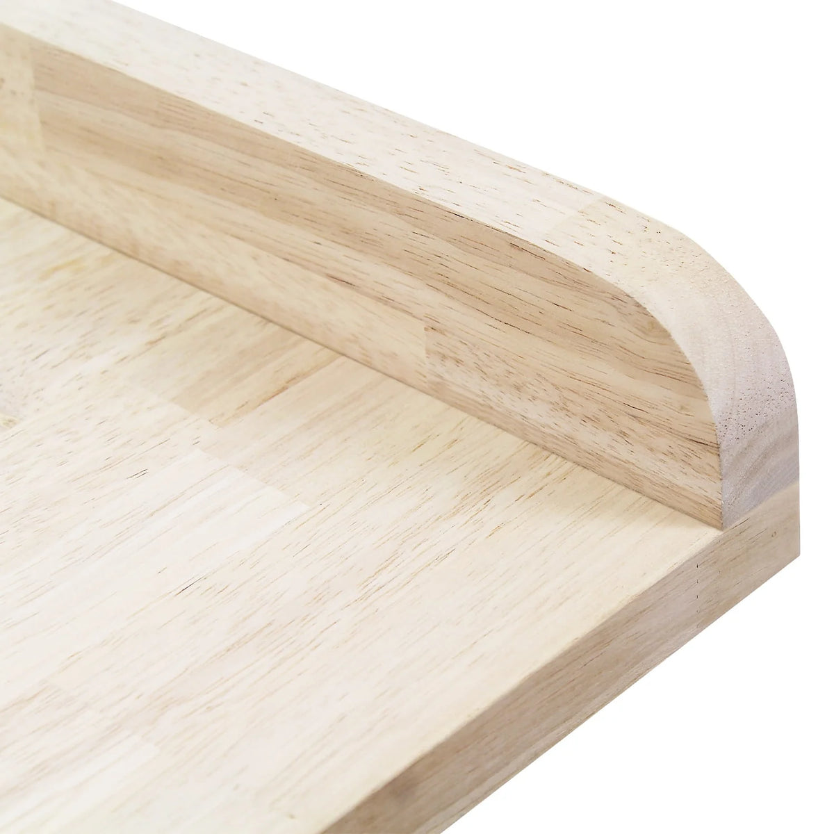 Butcher Block Countertop with Edge Rails 22 Depth x 23 Width J261031