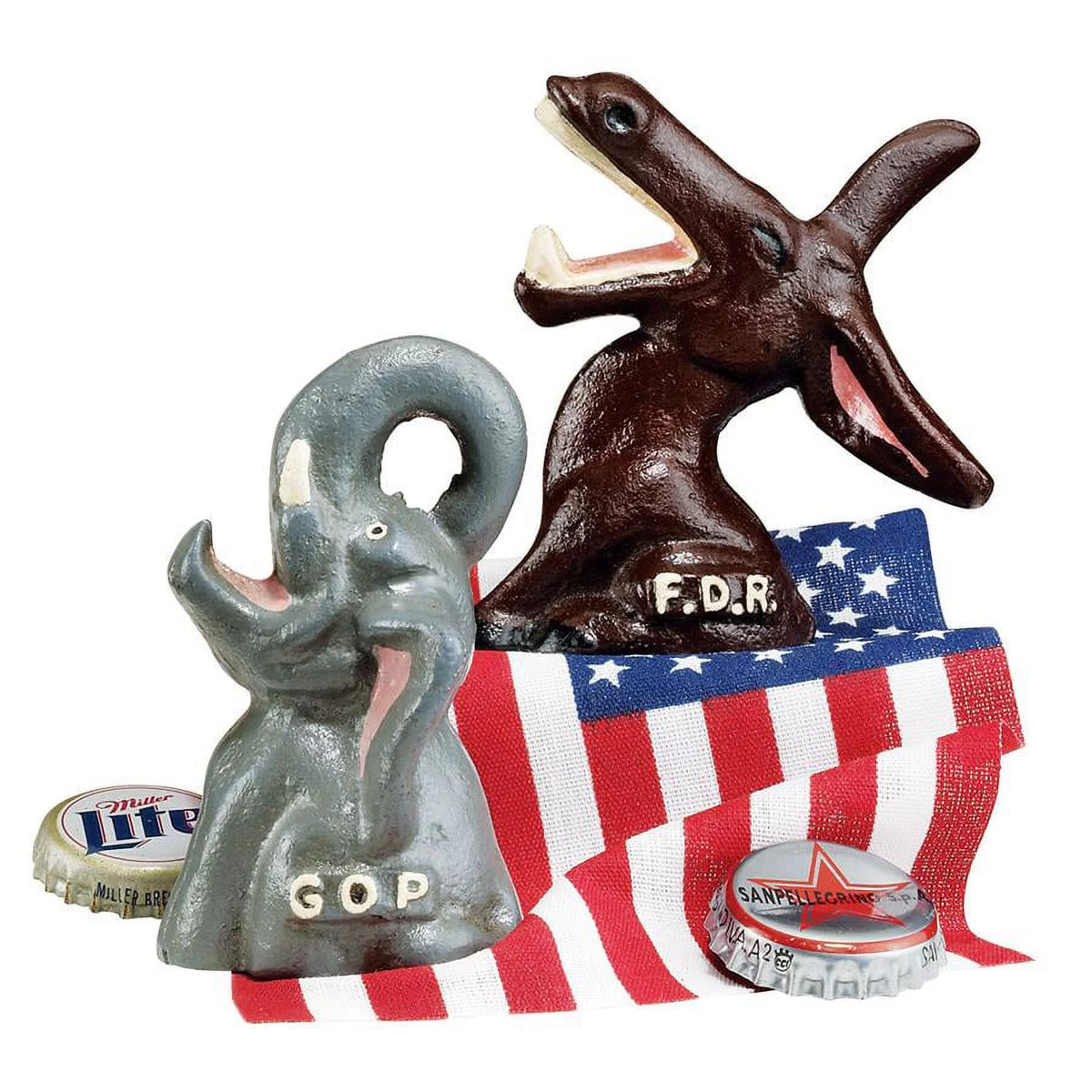 Cast Iron Bottle Opener Set of Two Z596521