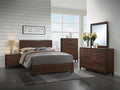 Wood Eastern King Panel Bed F840767