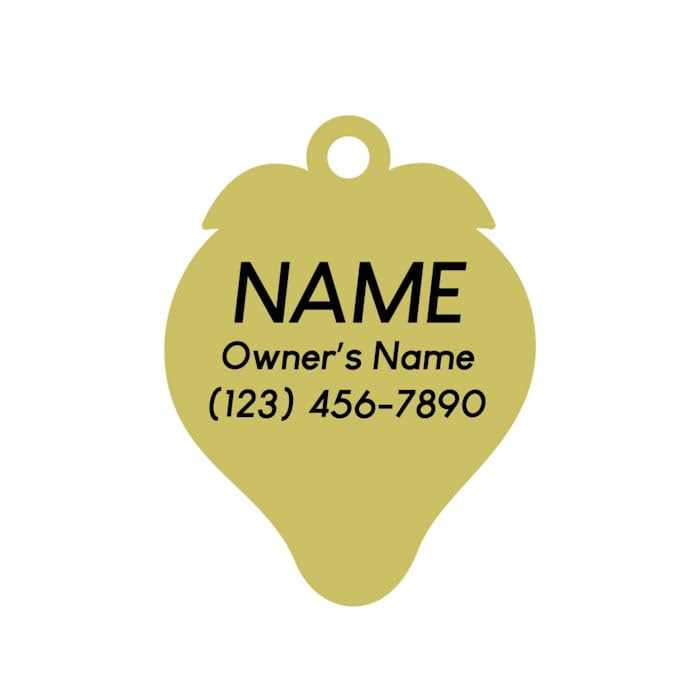 Berry Special Pet ID Tag U25009