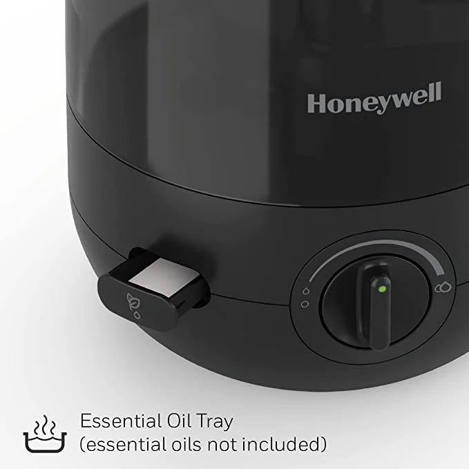 Black 1.0 Gallon Ultrasonic Cool Mist Humidifier F2873