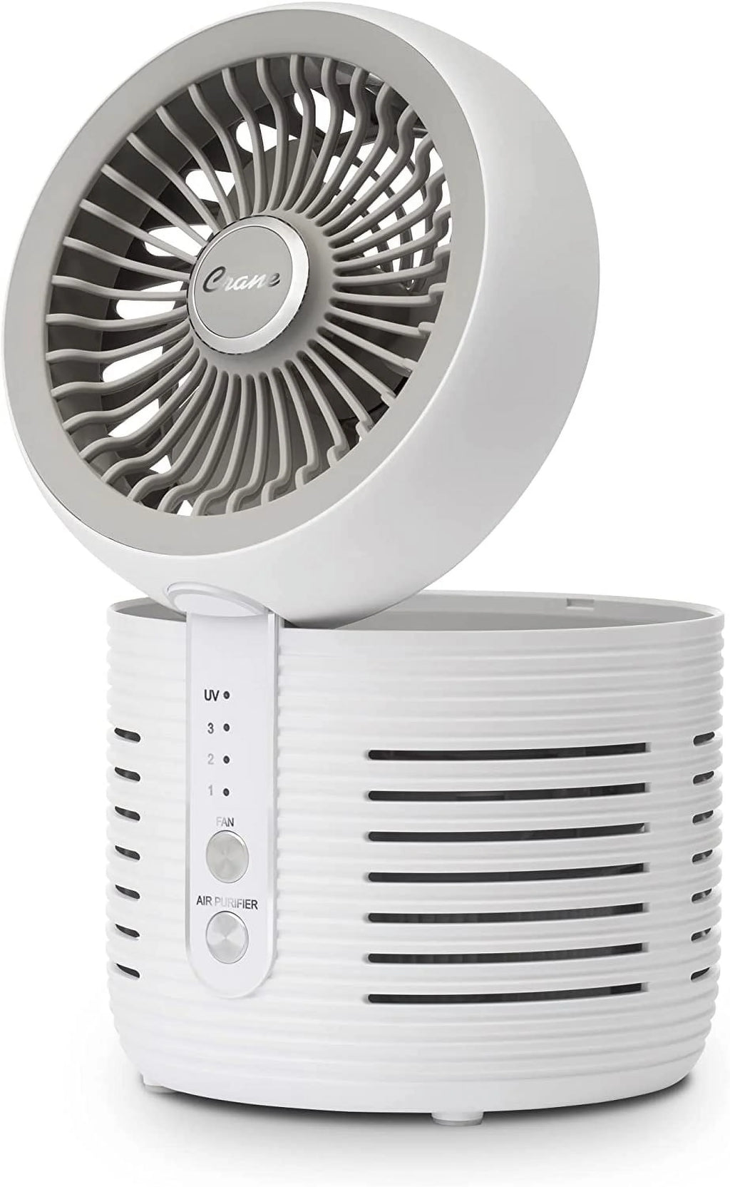 2-in-1 Air Purifier and Desk Top Fan HEPA White N1887