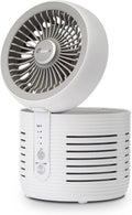 2-in-1 Air Purifier and Desk Top Fan HEPA White N1887