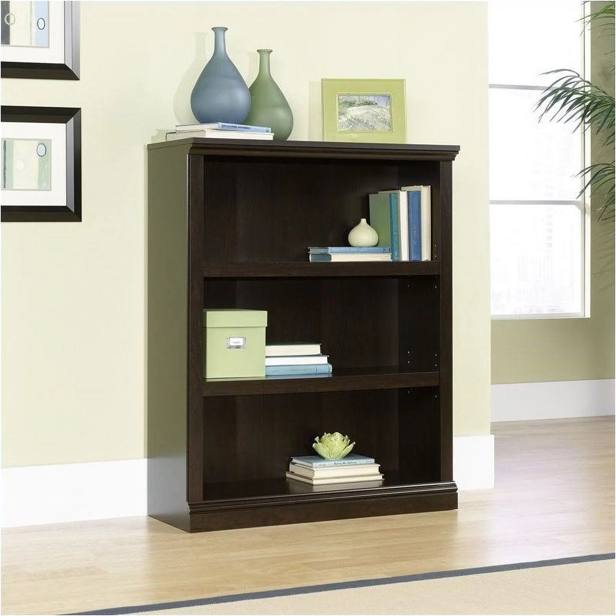 3 Shelves Modern Wood Bookcase C236