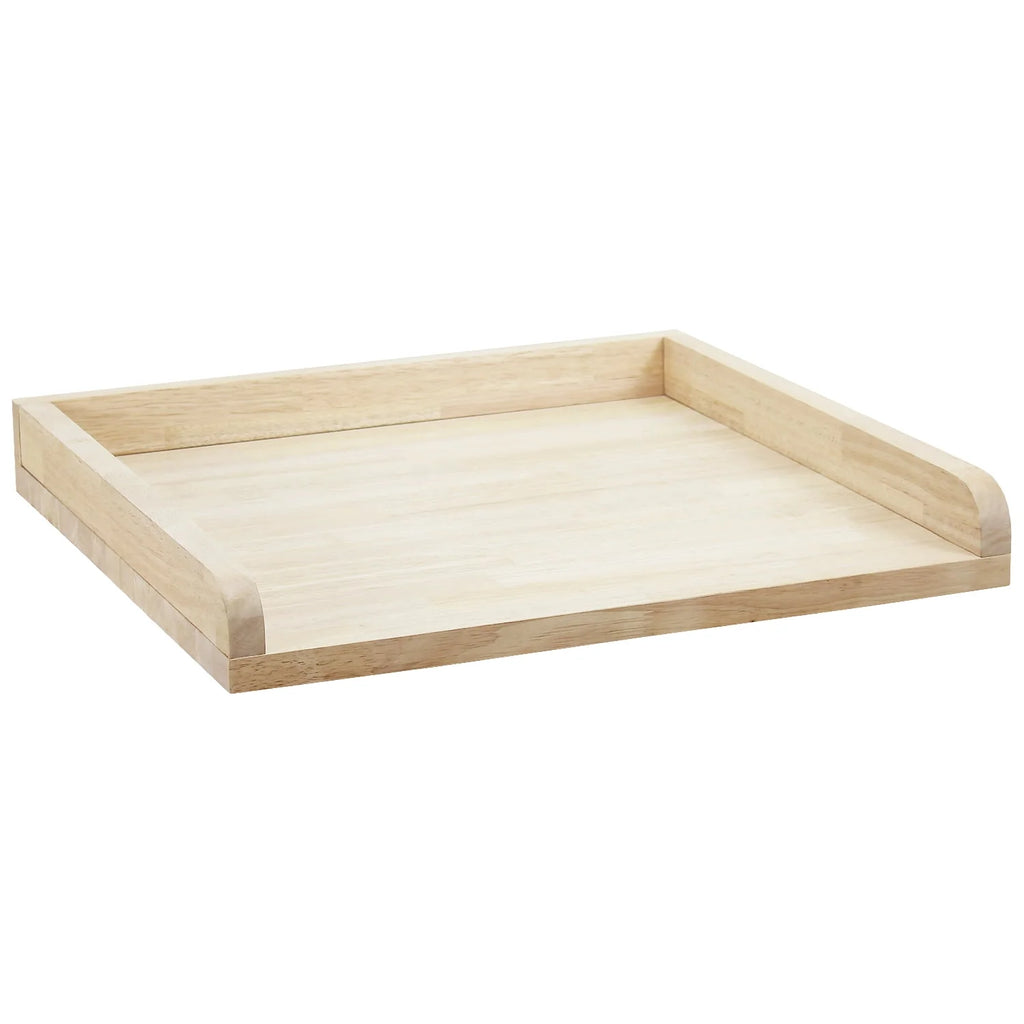 Butcher Block Countertop with Edge Rails 22 Depth x 23 Width J261031