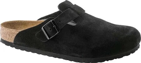 Suede Soft Footbed Clogs H9761