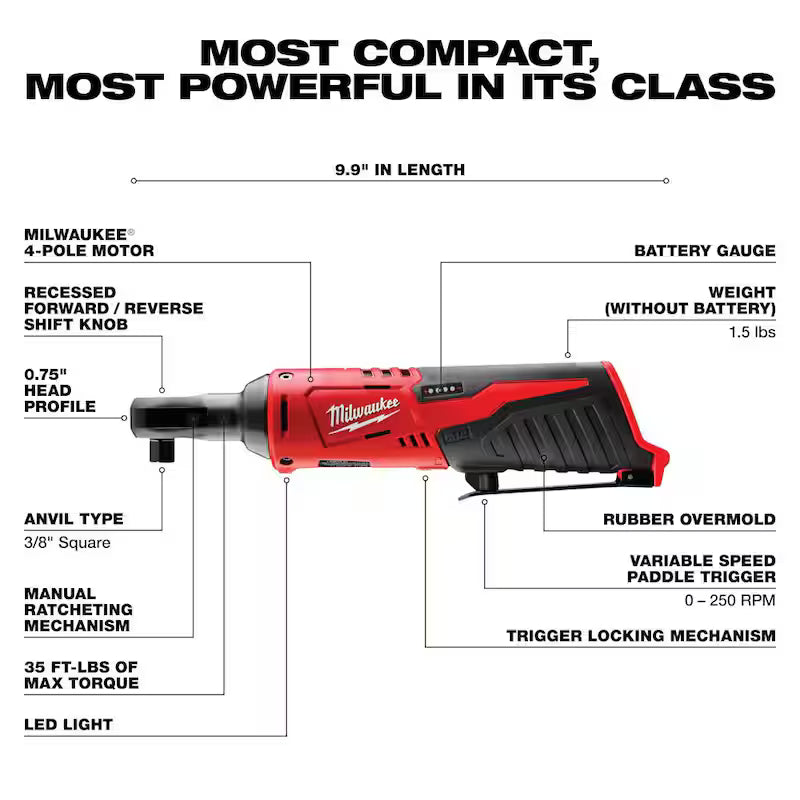 12V Brushless Cordless 1/4 in. Right Angle Die Grinder Kit with 3/8 in. Ratchet N57197