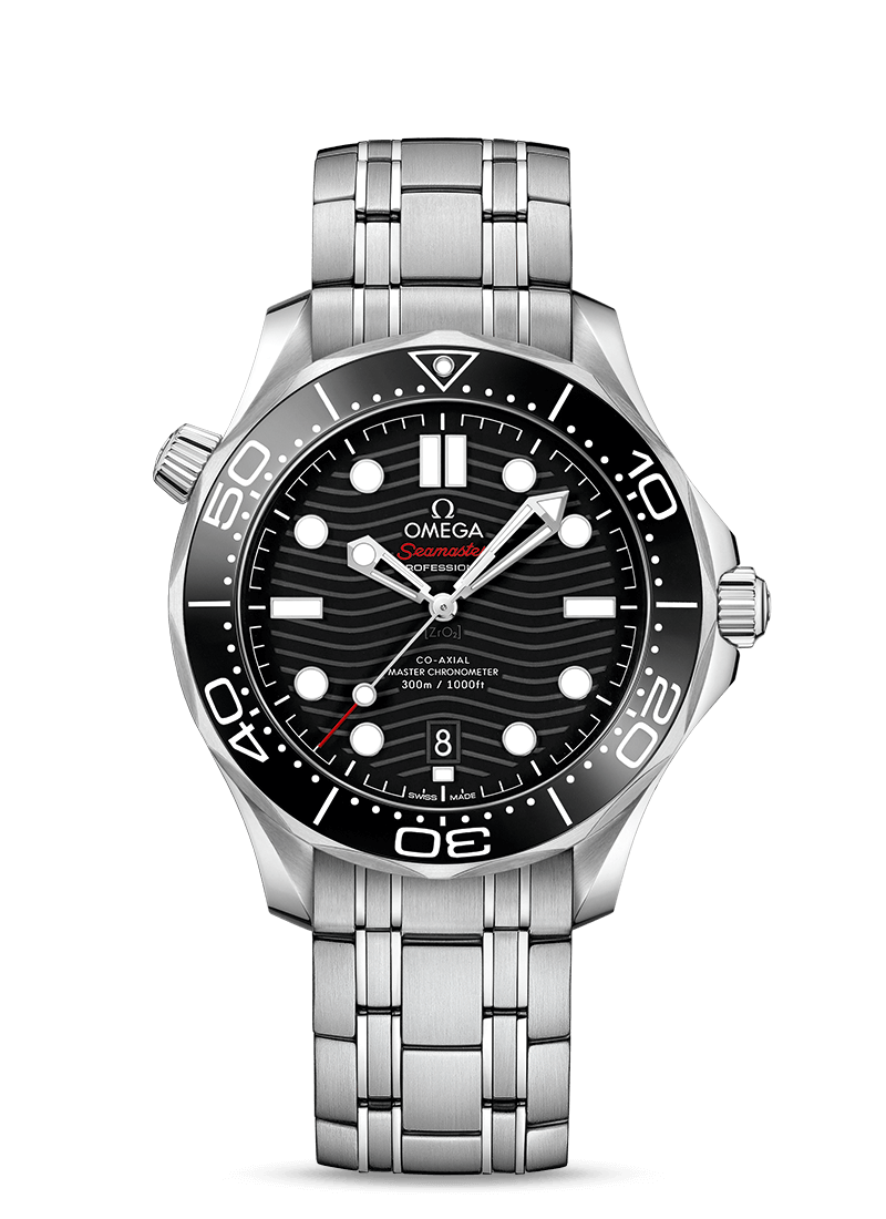 Black 42mm Diver Watch Q431