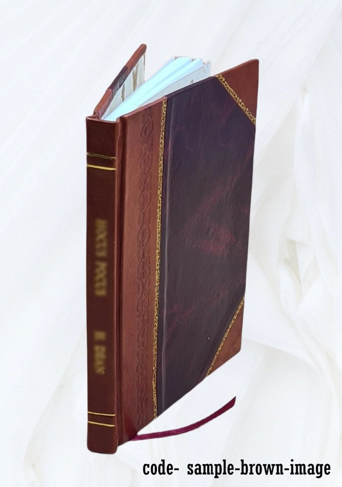 1920 Springtime Flowers & Vegetables Leather Bound C51200