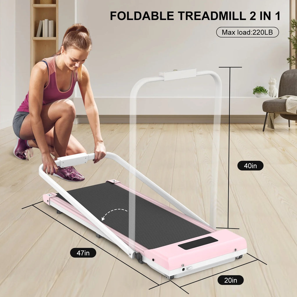 Ultra Slim Under Desk Treadmill Black R835104