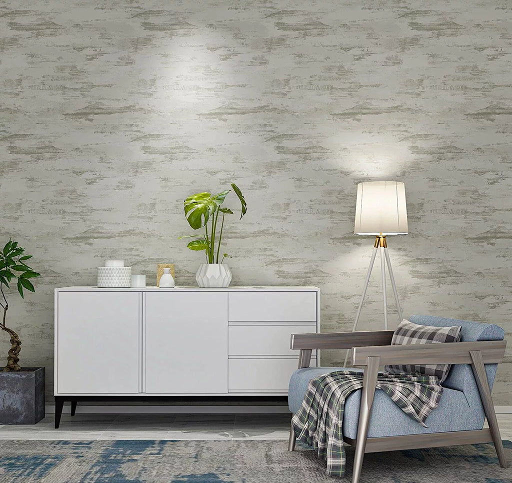 Beige Matte Textured Vinyl Peel and Stick Wallpaper P841