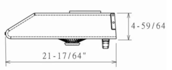 24 stainless steel Range Hood P39050