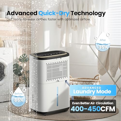 5000 Sq.Ft 50PT Dehumidifier with Hose C5870