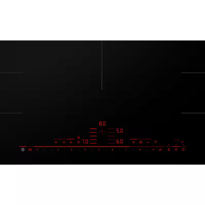 36 in. Black Induction Cooktop with 5 Elements N633
