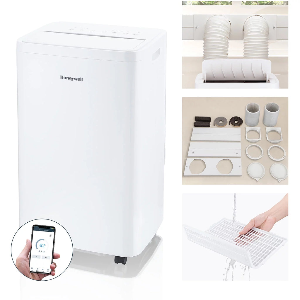 14,500 BTU Dual Hose Smart Portable Air Conditioner L26527