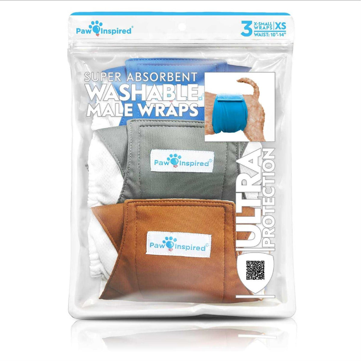 Male Dog Wraps Washable Belly Band C172