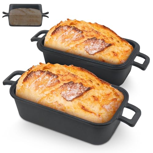 Cast Iron Loaf Pan with Lid 9x5 Inch H51136