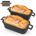 Cast Iron Loaf Pan with Lid 9x5 Inch H51136