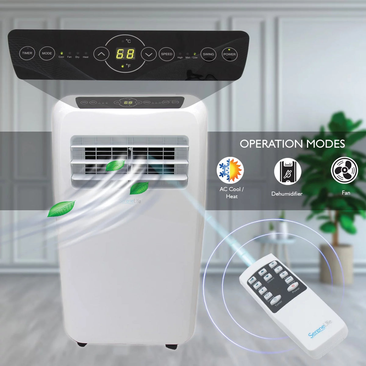 Portable Air Conditioner And Heater 10,000 BTU R145602