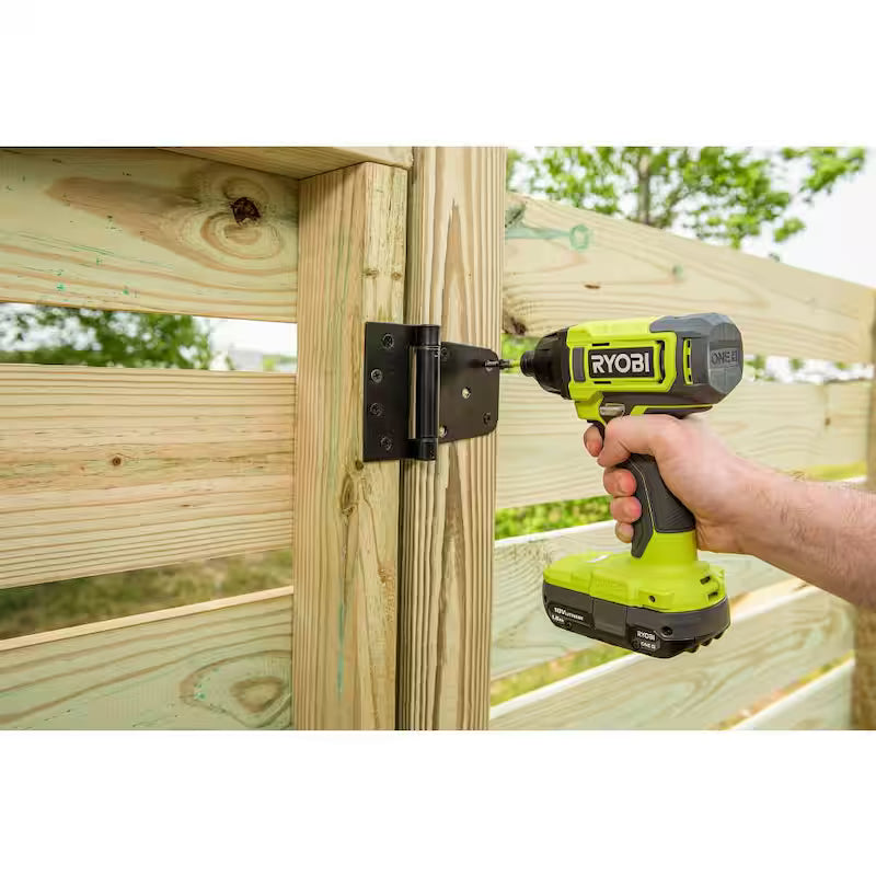 18V Cordless 2-Tool Combo Kit with Batteries and Charger F6954