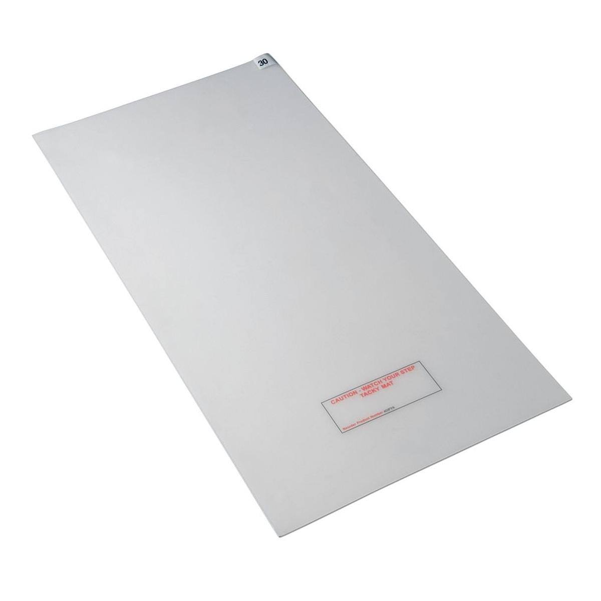Clear Disposable Tacky Mat 24 inch W x 45 inch L M5487