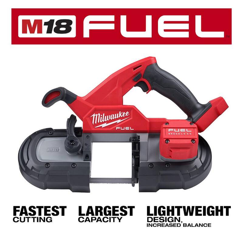 18-Volt Lithium-Ion Brushless Cordless Compact Bandsaw with Starter Kit K3090
