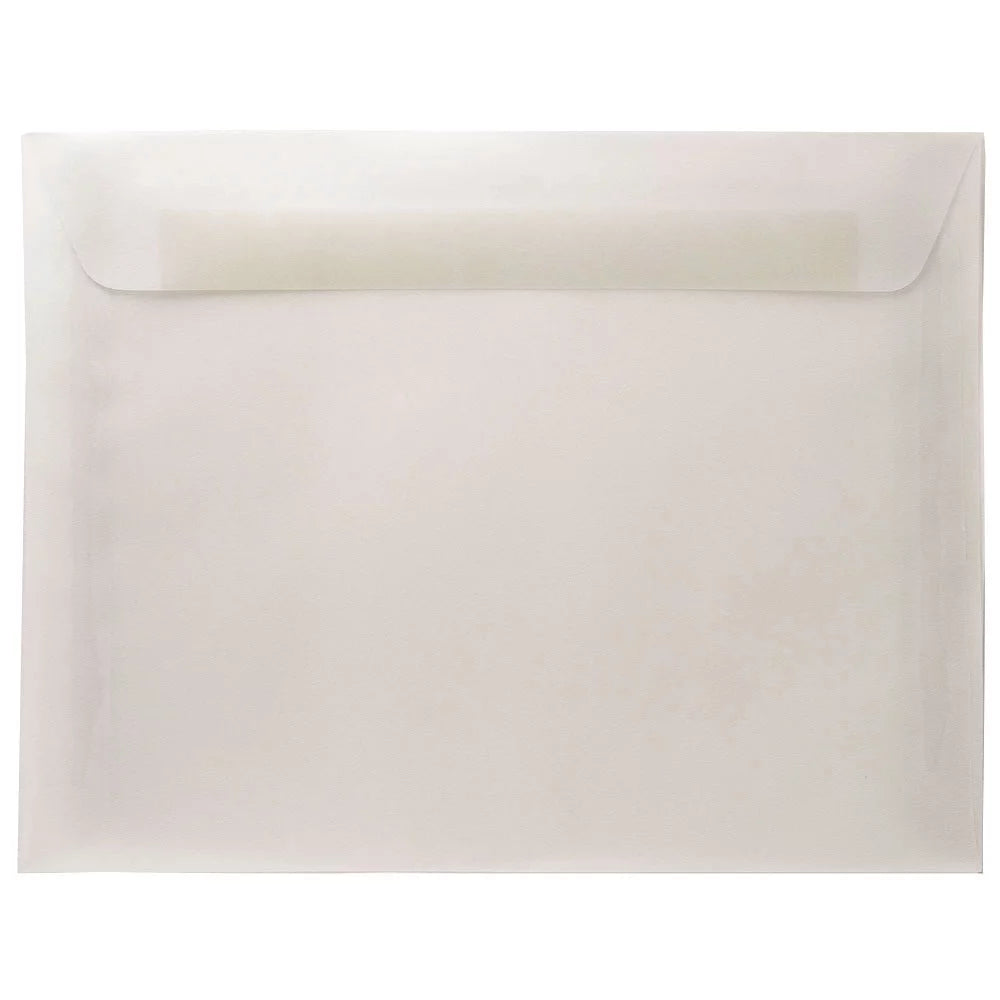 Translucent Envelopes, 8 3/4 x 11 1/2, Clear, 25 per Pack G611535
