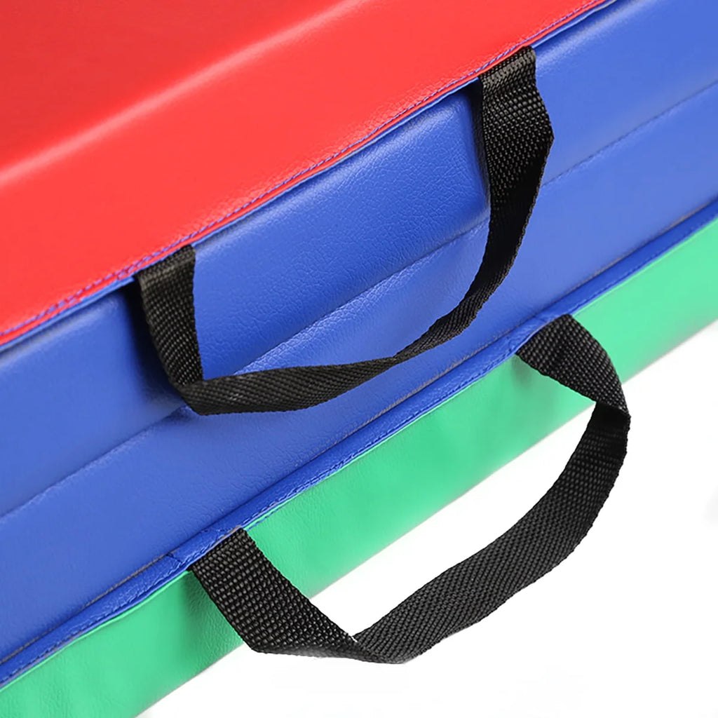 Gymnastics Mat 4'X10'X2 Fold Fitness Yoga Pad Z222390