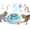 3-in-1 Rechargeable Interactive Cat Toys M644