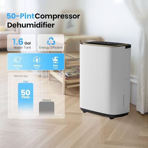 5000 Sq.Ft 50PT Dehumidifier with Hose C5870