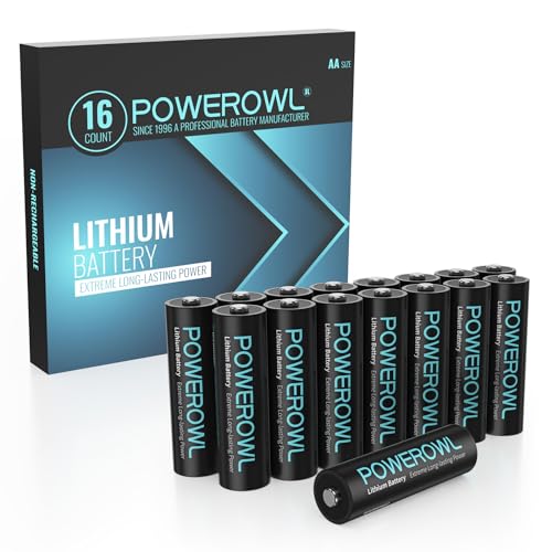 Lithium Batteries AA 16 Pack 1.5V G808