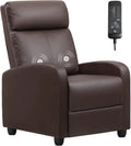 Brown PU Leather Recliner Chair C361