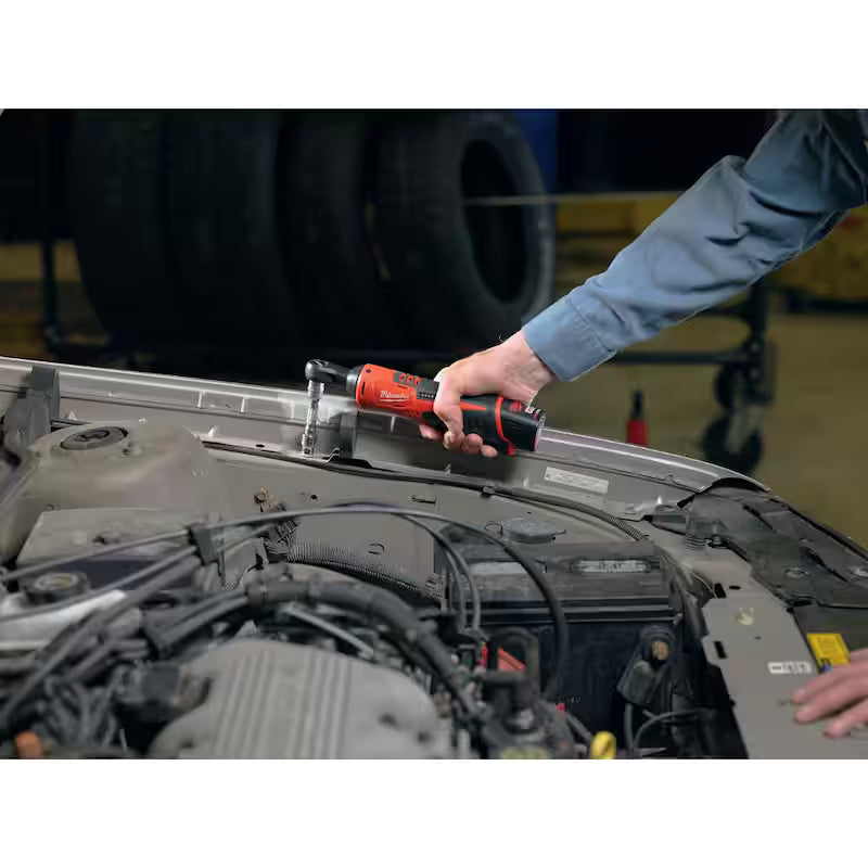 12V Brushless Cordless 1/4 in. Right Angle Die Grinder Kit with 3/8 in. Ratchet N57197