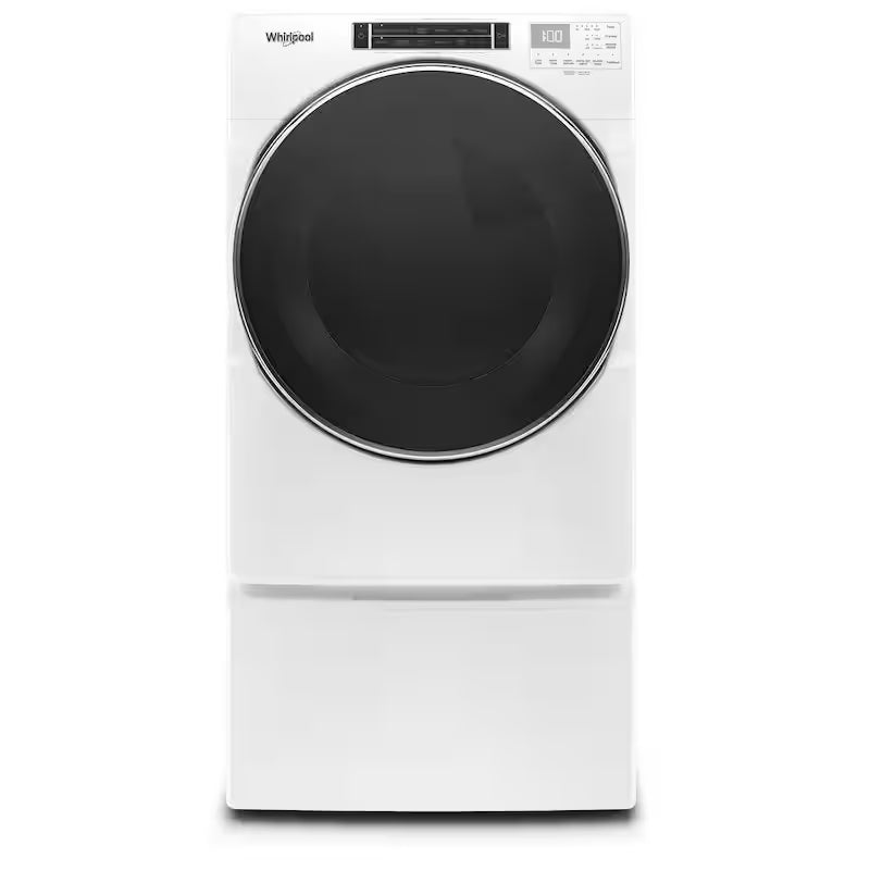 White 7.4 cu. ft. Electric Dryer with Steam H648619