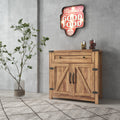 Rustic Accent Cabinet with Drawers and Doors 30 Inch A295891