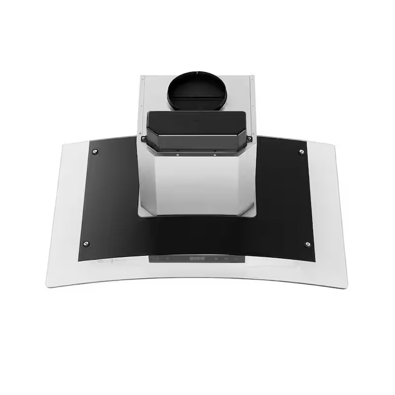 30 in. 400 CFM Stainless Steel Wall Mount Range Hood with Light Q1472