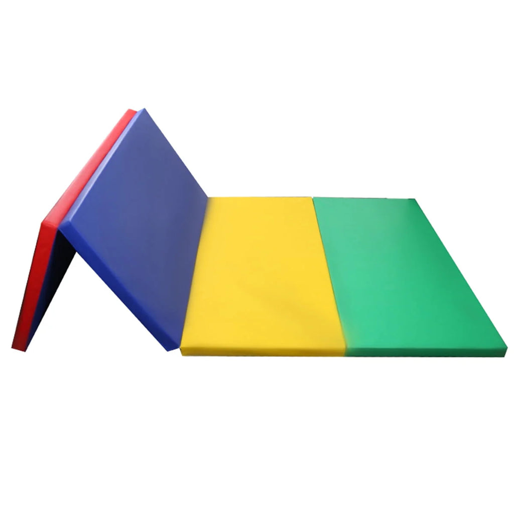 Gymnastics Mat 4'X10'X2 Fold Fitness Yoga Pad Z222390